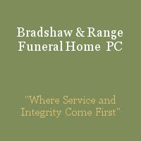 , Friday, February 10, 2023, at the Bradshaw & Range Funeral Home, 2513 W. . Bradshaw  range funeral home obituaries